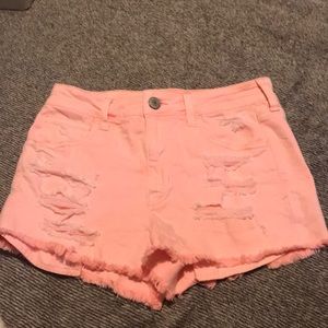 Pink American Eagle shorts